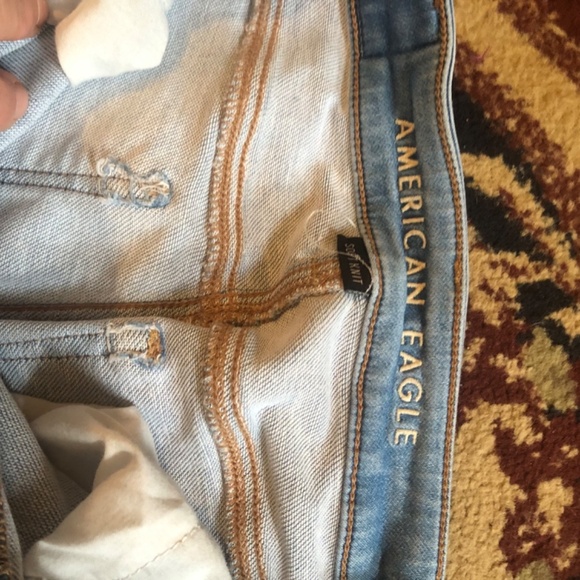 American Eagle mom jeans -soft knit - size 00 - Picture 4 of 5